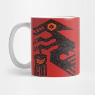 Inca Design ghoul holding a head Mug